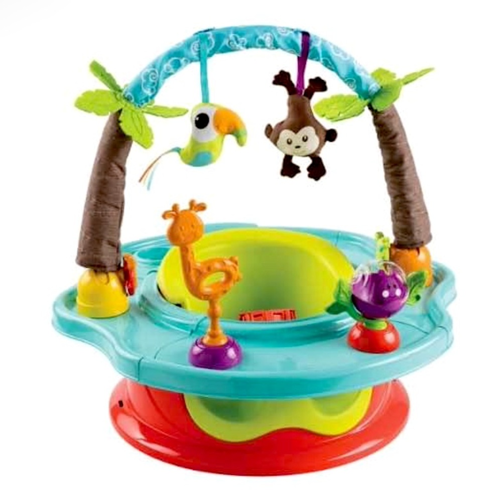 Summer Deluxe 3-Stage Super Seat Activity Chair Infant/Toddler Booster Seat Rare